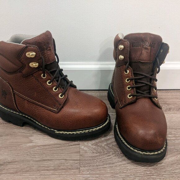 Iron Age, Men\'s Steel Toe Boots, Size 5 main image 7